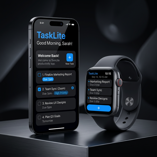 TaskLite App Preview